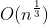 gif.latex?O%28n%5E%5Cfrac%7B1%7D%7B3%7D%29