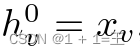 h0v = xv