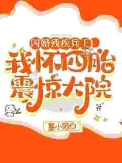 抖音小说闪婚残疾兵王，我怀四胎震惊大院，主角秦北茉江宇宸最后结局小说全文免费