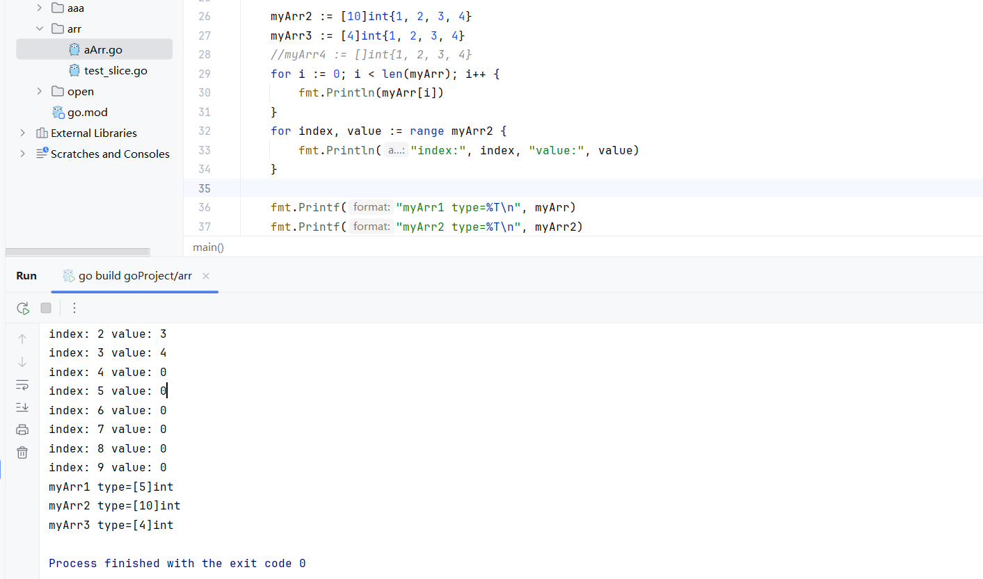 【Golang】slice切片