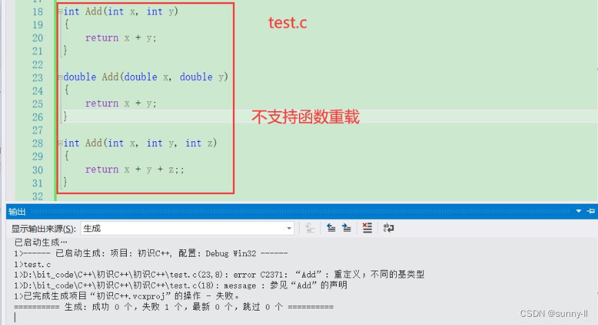【C/C++】深入理解--函数重载（什么是函数重载？为什么要有函数重载？）
