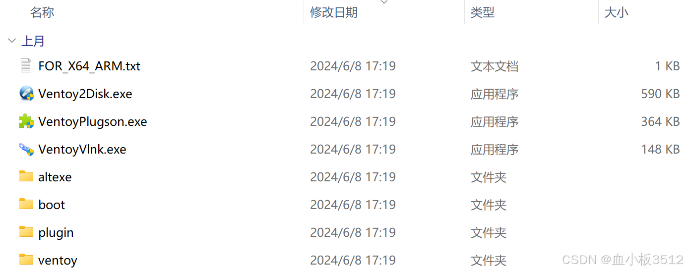 解压之后